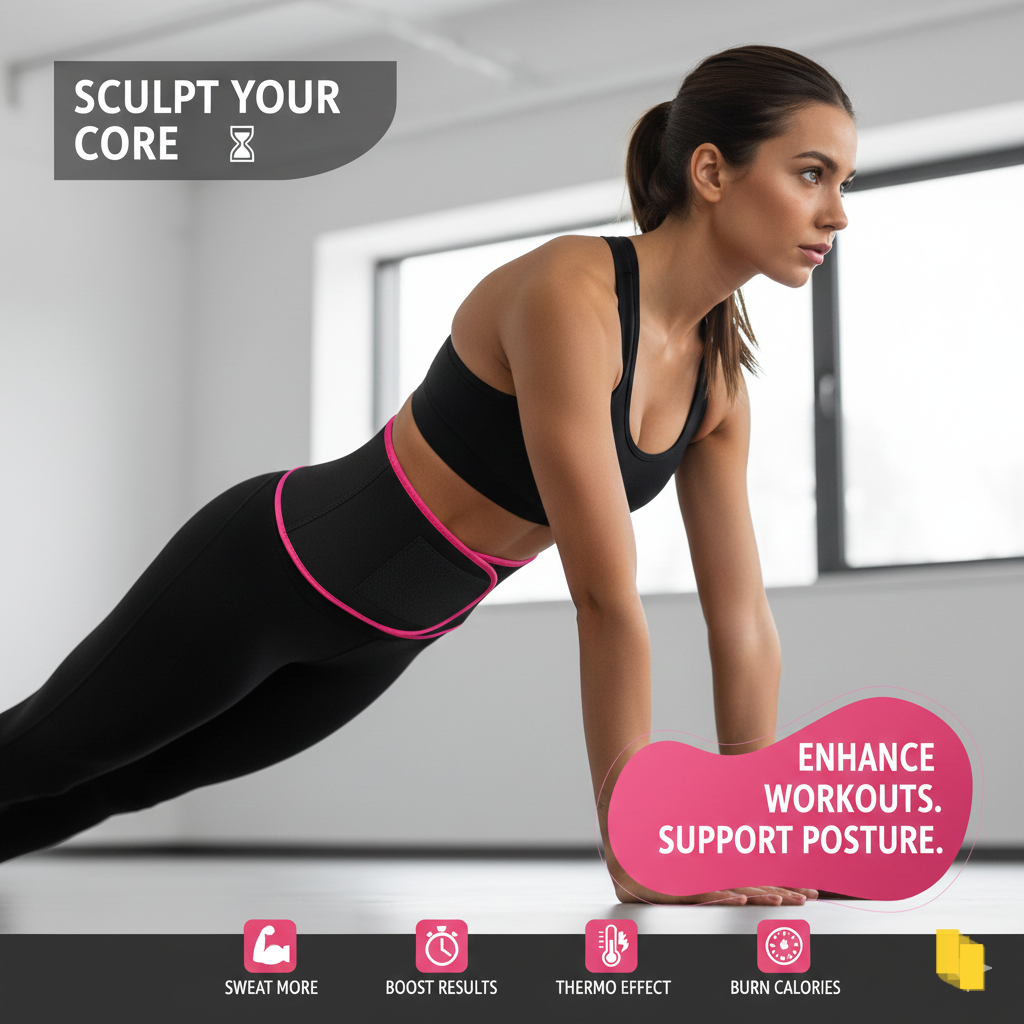 Adjustable Waist Trimmer Belt