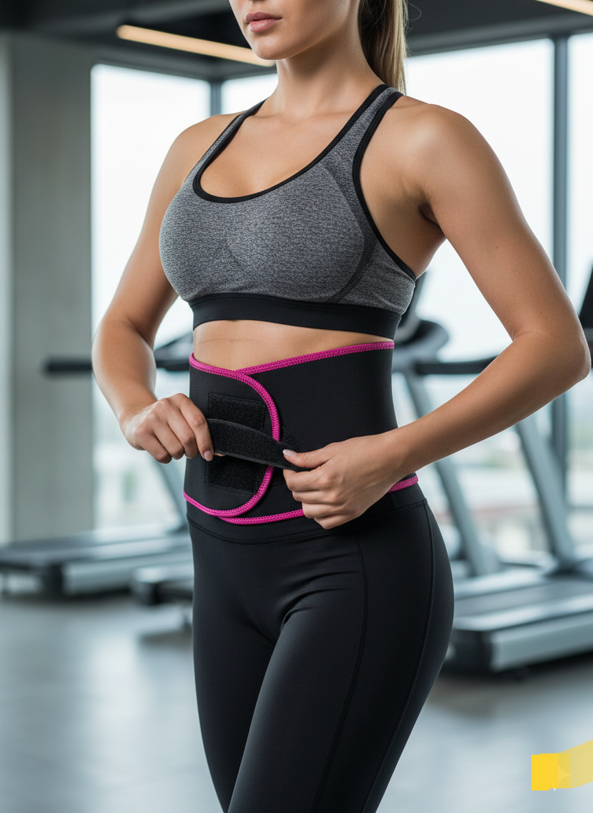 Adjustable Waist Trimmer Belt