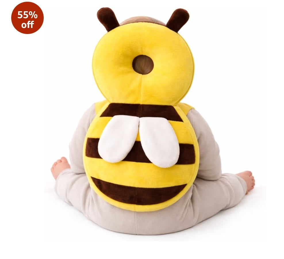 Baby Head Protection Cushion (Bee Design)